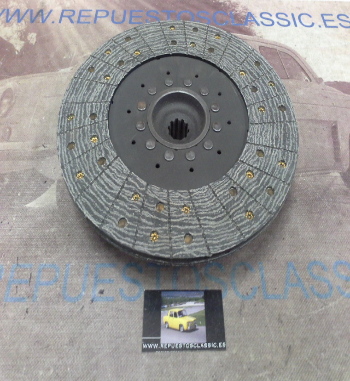 DEi53P1 DISCO EMBRAGUE MASSEY FERGUSON 1080 DIAMETRO 302mm 10 ESTRIAS EXT. 29mm, INT. 24mm x 29mm, REF. 9811