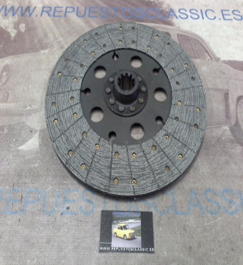 DEi57P1 DISCO EMBRAGUE EBRO KUBOTA 183, FORD TRACTOR DIAMETRO 330mm 15 ESTRIAS EXT. 35mm, INT. 29mm x 35,5mm, REF.5860
