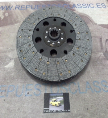 DEi57P1 DISCO EMBRAGUE EBRO KUBOTA 183, FORD TRACTOR DIAMETRO 330mm 15 ESTRIAS EXT. 35mm, INT. 29mm x 35,5mm, REF.5860