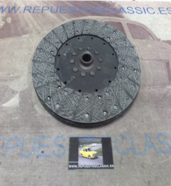 DEi58P1 DISCO EMBRAGUE BARREIROS 5050 TRACC. - JOHN DEERE 2020/2030/1020  DIAMETRO 280mm 15 ESTRIAS, REF. 9793