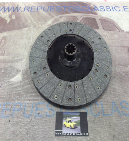 DEi66P1 DISCO EMBRAGUE TRACTOR DEUZT 6806 DIAMETRO 280mm 10 ESTRIAS EXT. 35mm, INT. 29mm x 35mm