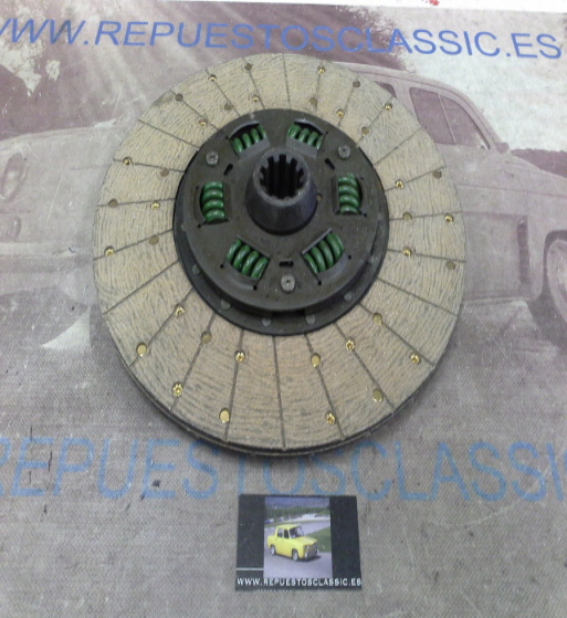 DEi67P1 DISCO EMBRAGUE VEHICULO INDUSTRIAL DIAMETRO 327mm 10 ESTRIAS EXT. 38mm, INT. 31mm x 52mm