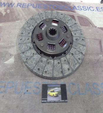 DEi69P1 DISCO EMBRAGUE FORD 48/53, DIAMETRO 302mm 10 ESTRIAS EXT. 35mm, INT. 29mm x 35,5mm