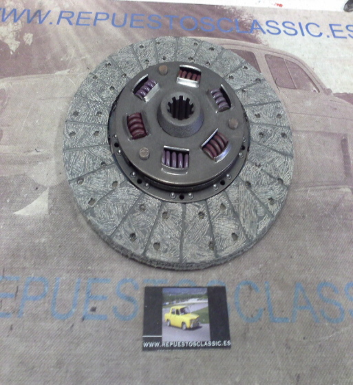 DEi69P1 DISCO EMBRAGUE FORD 48/53, DIAMETRO 302mm 10 ESTRIAS EXT. 35mm, INT. 29mm x 35,5mm