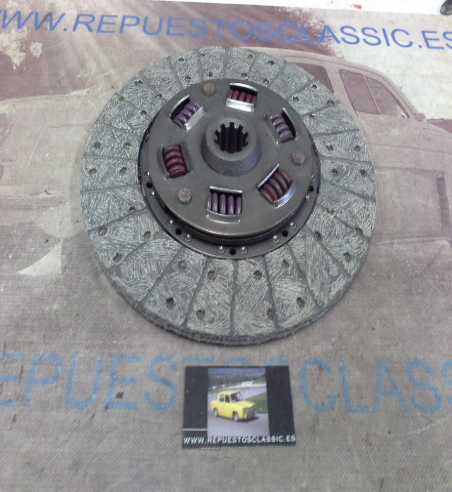 DEi69P1 DISCO EMBRAGUE FORD 48/53, DIAMETRO 302mm 10 ESTRIAS EXT. 35mm, INT. 29mm x 35,5mm