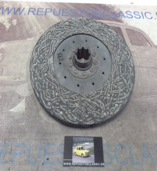 DEi70P1 DISCO EMBRAGUE VHICULO INDUSTRIAL DIAMETRO 295mm  8 ESTRIAS EXT. 42mm, INT. 36mm x 31mm