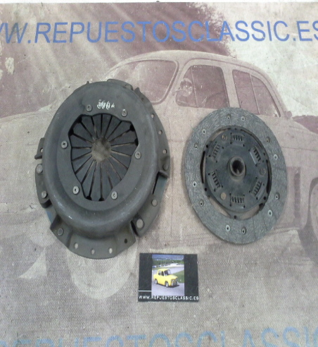 KE84 KIT MAZA Y DISCO EMBRAGUE RENAULT 8 Y 10 DISCO 160mm 20 ESTRIAS x 17mm