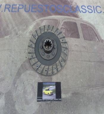 DE97 DISCO EMBRAGUE RIGIDO PASQUALI MOTOCULTOR 12cv 160mm 10 ESTRIAS 29mm, REF. ANTA 8420