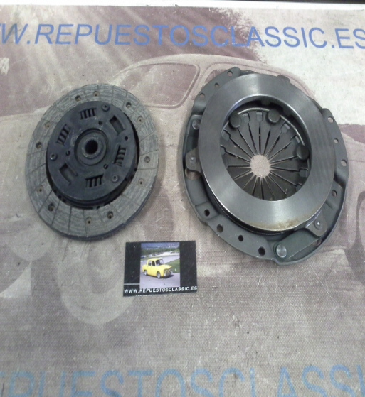 KE89 KIT MAZA Y DISCO EMBRAGUE RENAULT 12, 5, 10 MOTORES 1300 170x20x17