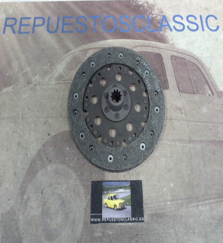 DE104 DISCO EMBRAGUE RIGIDO SKODA 105, 110, 120, 1100, 180x10x20 REF. 6430