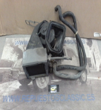 DA33 CONJUNTO CALEFACCION DE OCASION COMPLETO RENAULT 5, ALPINE, TURBO (RADIADOR, VENTILADOR, GRIFO, MANGUITOS Y CARCASA)