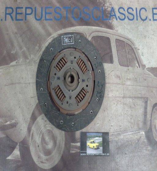 DE115 DISCO EMBRAGUE VOLKSWAGEN GOLF, JETTA MK2, SEAT TOLEDO MK1, IBIZA MK2, CORDOBA MK1 1.8i/1.8i 16v/2.0 (210x28x22)