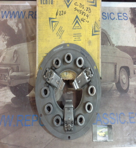 ME87 MAZA EMBRAGUE ORIGINAL CITROEN DS, ID 66-> REF. 5415874 (230mm.)