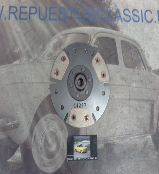 DE127 DISCO EMBRAGUE CERAMICO COMPETICION RENAULT 5 ALPINE, TURBO (MEDIDA 180x20x17)