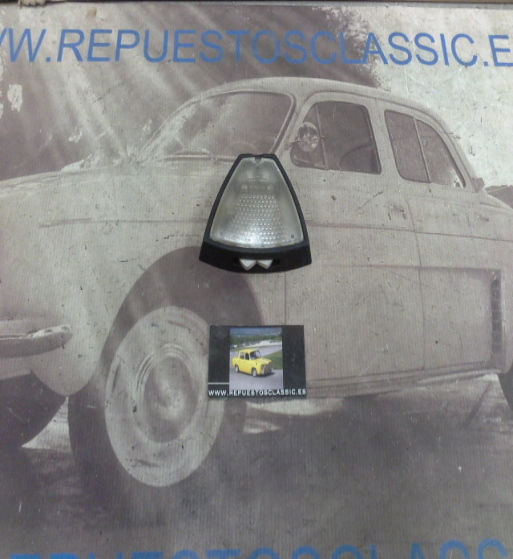 DR12 PLAFON LUZ INTERIOR CON INTERRUPTOR RENAULT 4 , 5 , 6 , 7 , 12 (DE OCASION)
