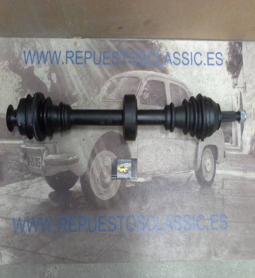 RT165P4 TRANSMISION PALIER DERECHO RENAULT 9, 11 TURBO (JB0 JB1 JB3 - MB1) 730mm, 21 Y 23 ESTRIAS 84-->