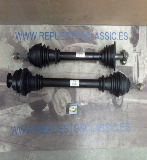 RT176-177P4 JUEGO TRANSMISIONES PALIERES RENAULT 19 1.2, 1.4, 1.7, 1.9D (JB0 JB1 JB3 - MB1- JC5) 735/635mm. 88->