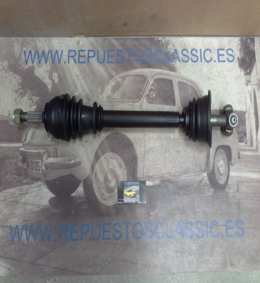 RT176P4 TRANSMISION PALIER IZQUIERDO RENAULT 19 1.2, 1.4, 1.7, 1.9D (JB0 JB1 JB3 - MB1- JC5) 635mm. 88->