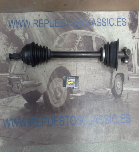 RT174P4 TRANSMISION PALIER IZQUIERDO RENAULT 19 1.2, 1.4, 1.7, 1.9D (JB4, JB5) 650mm. 88->