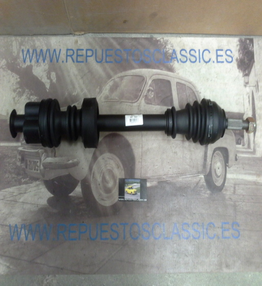 RT163P4 TRANSMISION PALIER DERECHO RENAULT SUPERCINCO GT TURBO 690mm. (CAJA JB3)