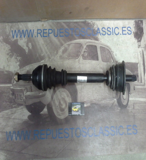 RNT225P1 TRANSMISION PALIER IZQUIERDO RENAULT EXPRESS, SUPERCINCO  1.0, 1.1, 1.2  84-> JB4/JB5 610mm, 21 ESTRIAS (RE3043)