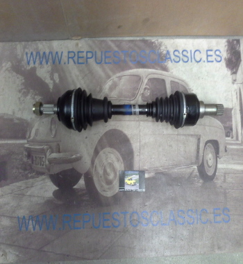 PE3023P4 TRANSMISION PALIER IZQUIERDO PEUGEOT 309 1.1, 1.3 MOT. TALBOT CAJA B1, B3, 580mm. ESTR. 21-24 (PT135- PGT140)