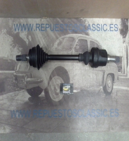 CT149P4 TRANSMISION PALIER IZQUIERDO CITROEN BX 15, 16, 17D, 19, 19D, LARGO 625mm. ESTRIAS L/R 25, L/C 24