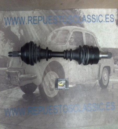 CTN211P4 TRANSMISION PALIER IZQUIERDO CITROEN C15, PEUGEOT 205 DIESEL LARGO 600mm. ESTRIAS L/C 24, L/R 21