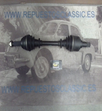 FOT108P2 TRANSMISION PALIER IZQUIERDO FORD FIESTA 1.0, 1.1 76->80, 580mm. ESTRIADO L/C 22, L/R 22