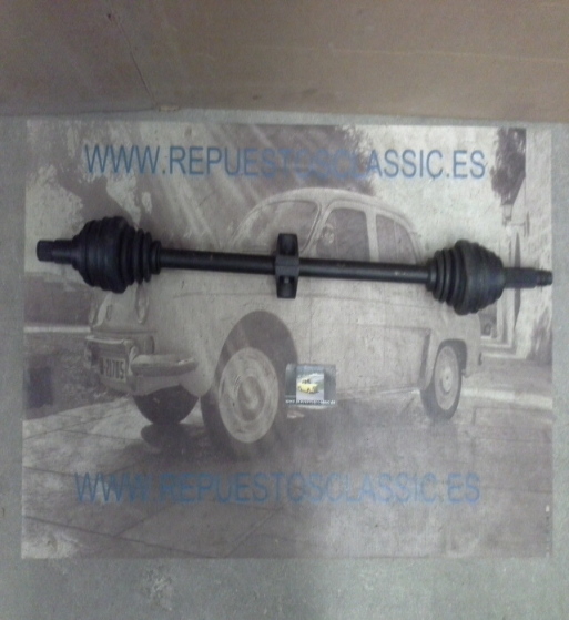 FOT107P2 TRANSMISION PALIER DERECHO FORD FIESTA 1.0, 1.1 76->80, 840mm. ESTRIADO L/C 22, L/R 22