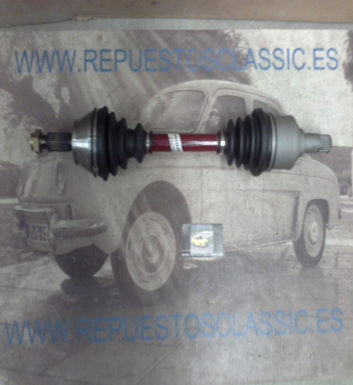 BFR195P2 TRANSMISION PALIER IZQUIERDO FORD FIESTA 1.6 XR2, 1.8 16v 89->94, 590mm. ESTRIADO L/C 23, L/R 23
