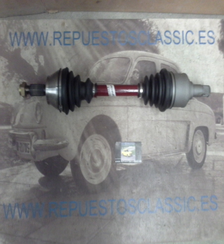 BFR195P2 TRANSMISION PALIER IZQUIERDO FORD FIESTA 1.6 XR2, 1.8 16v 89->94, 590mm. ESTRIADO L/C 23, L/R 23