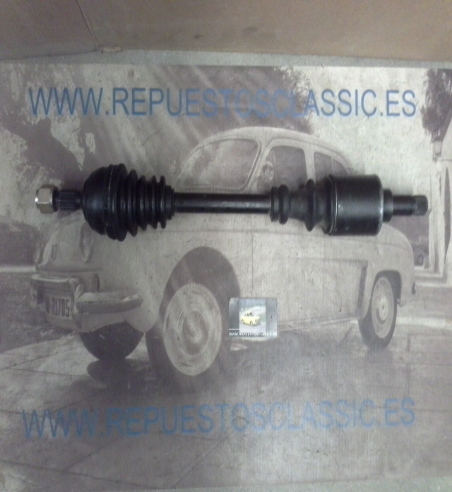 CTN245P2 TRANSMISION PALIER IZQUIERDO CITROEN AX 1.0, 1.1, 1.3, 1.4, 1.4D >91 650mm. ESTRIASNL/C 22, L/R 21