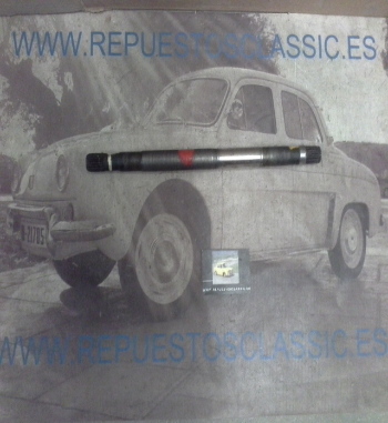 TSE14P3 BARRA TRANSMISION PALIER IZQUIERDO SEAT 1200 SPORT, 128 CORTA 413mm.
