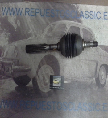 CTN02P3 TRANSMISION PALIER LADO RUEDA CITROEN 2cv, 3cv, 400mm. ESTRIAS L/R 8, L/C 12