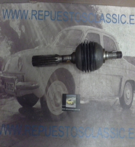 CTN02P3 TRANSMISION PALIER LADO RUEDA CITROEN 2cv, 3cv, 400mm. ESTRIAS L/R 8, L/C 12