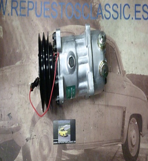 7645813 COMPRESOR AIRE ACONDICIONADO FIAT COUPE, BARCHETTA, LANCIA DELTA SAGEM 7H15
