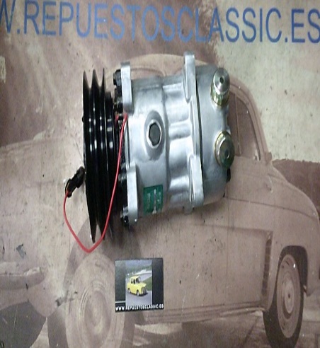 7645813 COMPRESOR AIRE ACONDICIONADO FIAT COUPE, BARCHETTA, LANCIA DELTA SAGEM 7H15