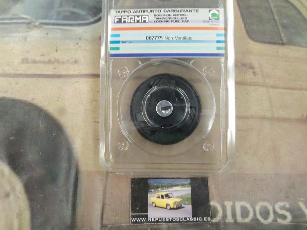 T106 TAPON DEPOSITO COMBUSTIBLE CON LLAVE FIAT TIPO REF 067775 TAPON NO VENTILADO