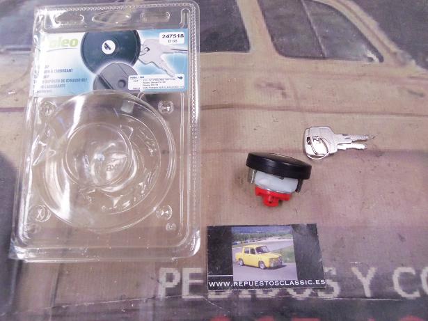 T109 TAPON DEPOSITO COMBUSTIBLE CON LLAVE FIAT,IVECO,NISSAN,SEAT