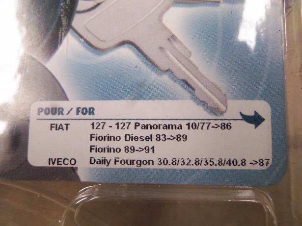 T109 TAPON DEPOSITO COMBUSTIBLE CON LLAVE FIAT,IVECO,NISSAN,SEAT