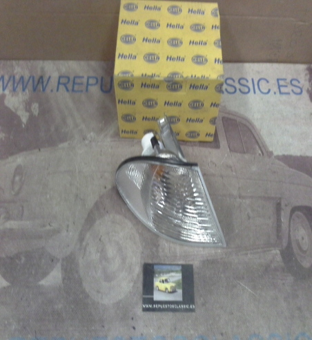 H122P2 PILOTO INTERMITENTE DELANTERO DERECHO BLANCO BMW 3 E46 98>05 BERLINA/TOURING, HELLA 2BA008404041, 21319