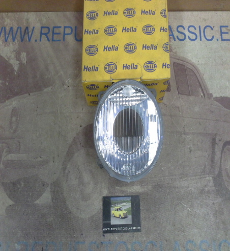 H132P2 CRISTAL REFLECTOR OPTICA FARO DE CRUCE DERECHO BMW 3 E30 87>, HELLA 9BG134888011 - 90524