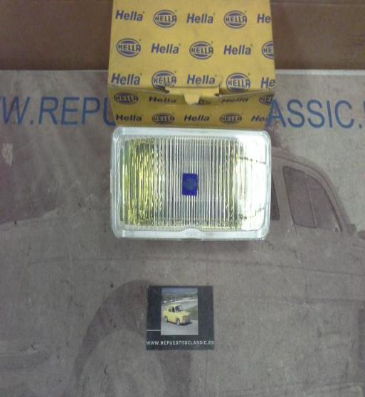 H173P2 OPTICA FARO ANTINIEBLA AMARILLO COMET 550 195x95mm H3, HELLA 1ND135243011-14188