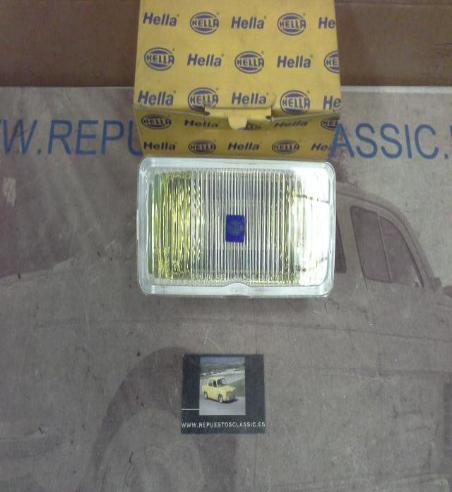 H173P2 OPTICA FARO ANTINIEBLA AMARILLO COMET 550 195x95mm H3, HELLA 1ND135243011-14188