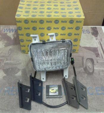 H178P2 FARO ANTINIEBLA IZQUIERDO BLANCO OPEL OMEGA A 88>91, HELLA 1ND005037231-14102