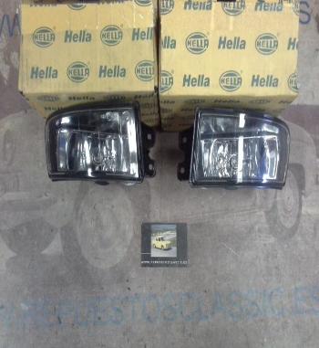 H183P2 JUEGO FAROS ANTINIEBLA H7 SEAT IBIZA, CORDOBA 99>, HELLA 1NA963965044-1NA963965034, 14904-14903