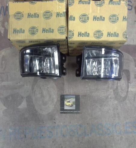H183P2 JUEGO FAROS ANTINIEBLA H7 SEAT IBIZA, CORDOBA 99>, HELLA 1NA963965044-1NA963965034, 14904-14903