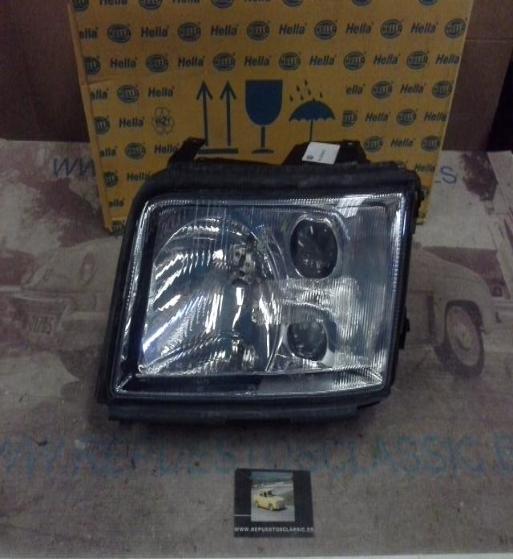 H186P2 FARO IZQUIERDO H1+H1+H3 AUDI 100 S4 90>94, HELLA 1EL006640151-12599