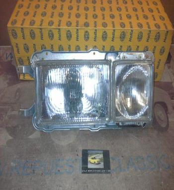 H187P2 CONJUNTO FARO DERECHO H3+H4 VOLKSWAGEN SCIROCCO 80>92 (53B), HELLA 1EE003737381-12251